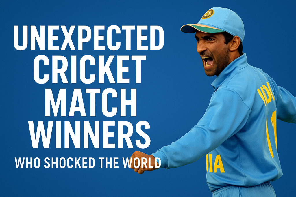 Unexpected Cricket Match Winners