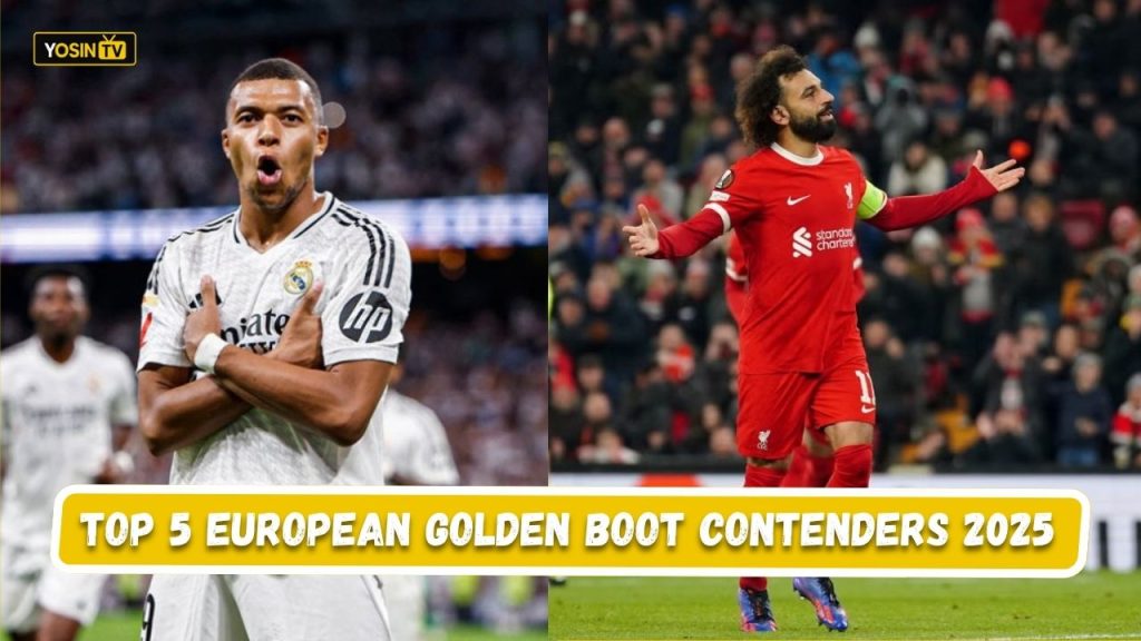 European Golden Boot Contenders 2025
