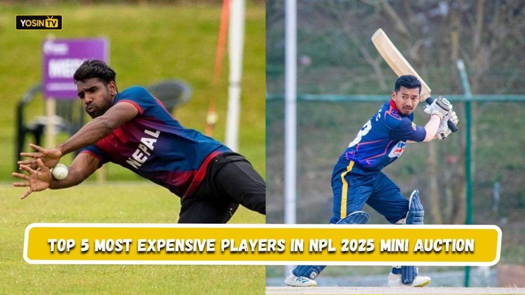 Most Expensive Players in NPL 2025 Mini Auction