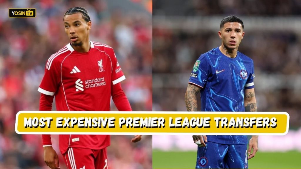 Most Expensive Premier League Transfers